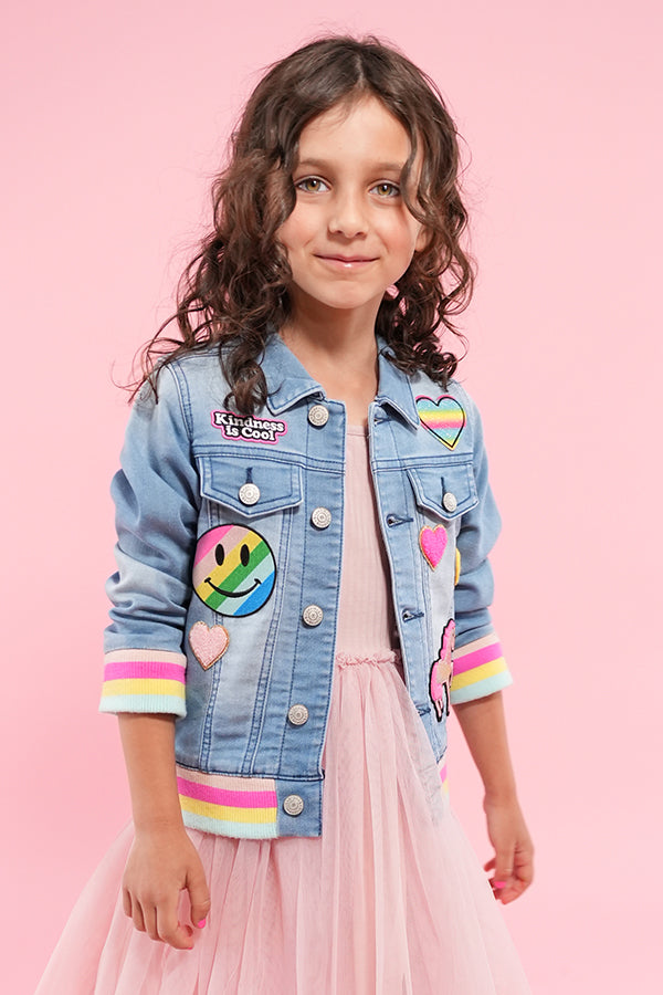 Amazon.com: NOROZE Girls Sherpa Lined Denim Jacket Kids Jeans Coat Trucker  Borg Top (7-8 Years, Denim Blue): Clothing, Shoes & Jewelry